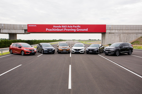 Honda Opens Proving Ground in Thailand to Enhance R&D in Asia & Oceania Region