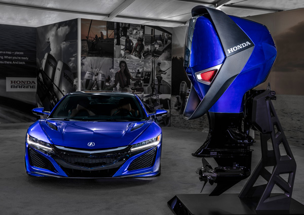 Sleek, Aerodynamic, Powerful and Stylish – Honda Marine Concept Engine 
Reveals a Bold Future for Honda Marine