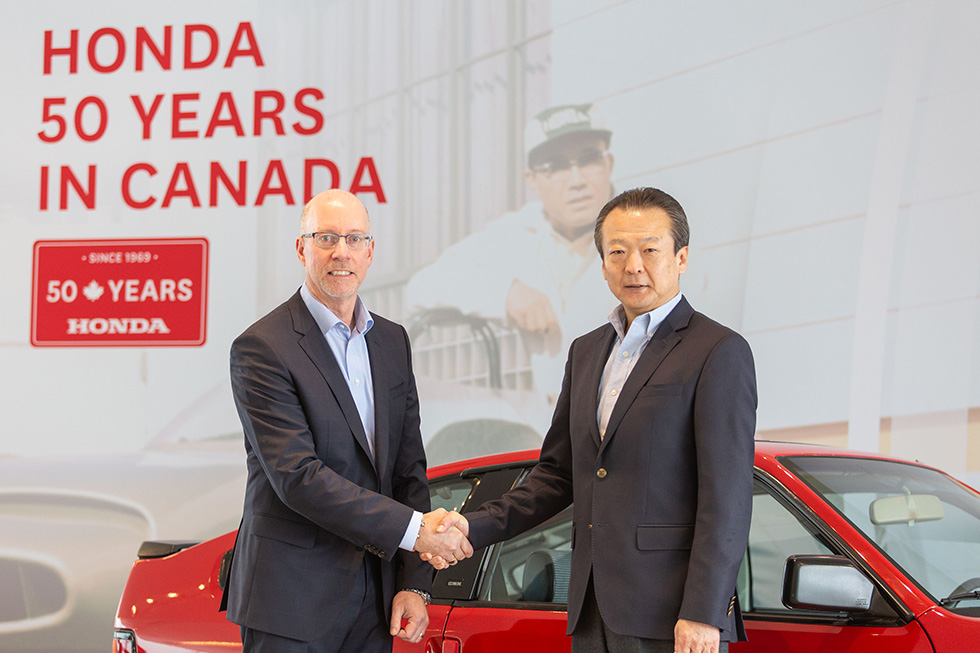 Honda Proudly Celebrates 50 Years in Canada
