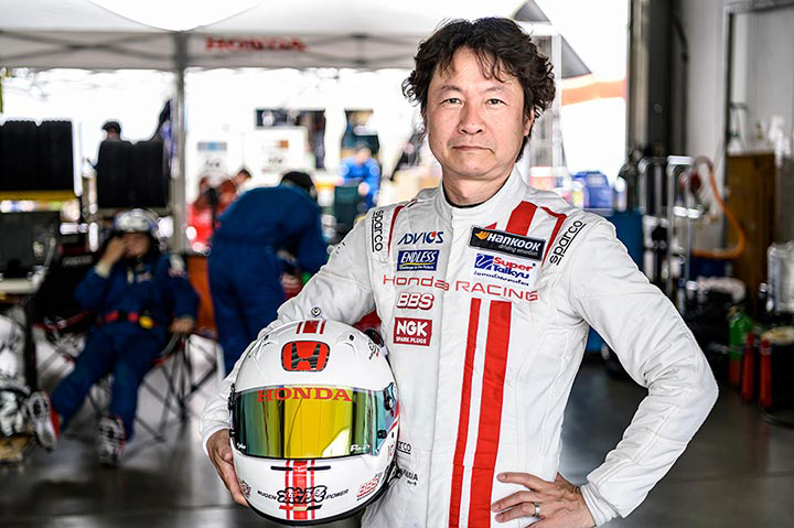 Hideki Kakinuma, one of the team’s drivers