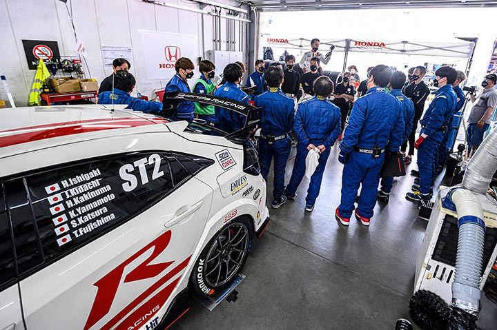 Initially, participation in racing was part of the team’s regular work.
