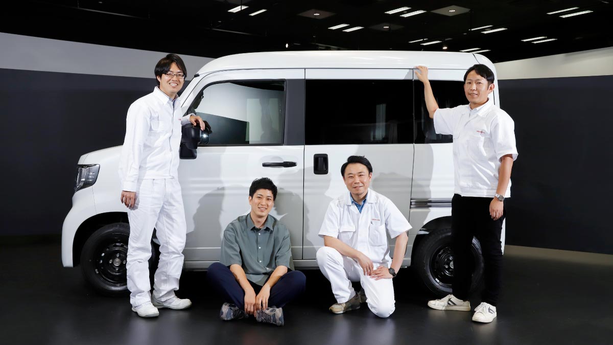 [Interview] N-VAN Goes Electric! Four Project Leaders of the Development Team Reveal the Behind the Scenes of the Mini-EV Development Challenges