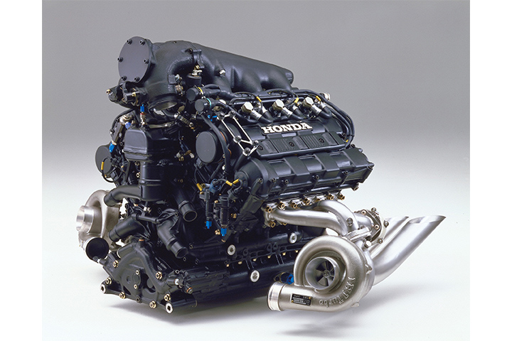 The Honda V6 turbo engine, the RA168E