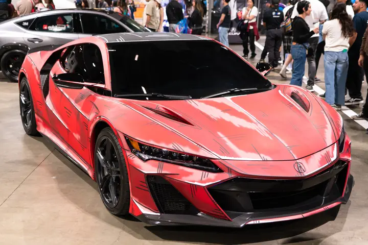 Wrapped NSX Type S looks like it came straight out of the Chiaki’s Journey animation.