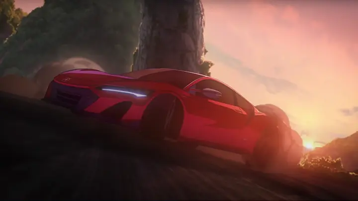 Chiaki drives a TLX in the first episode, and an NSX in the third and fourth episodes, honing her driving skills and winning races.