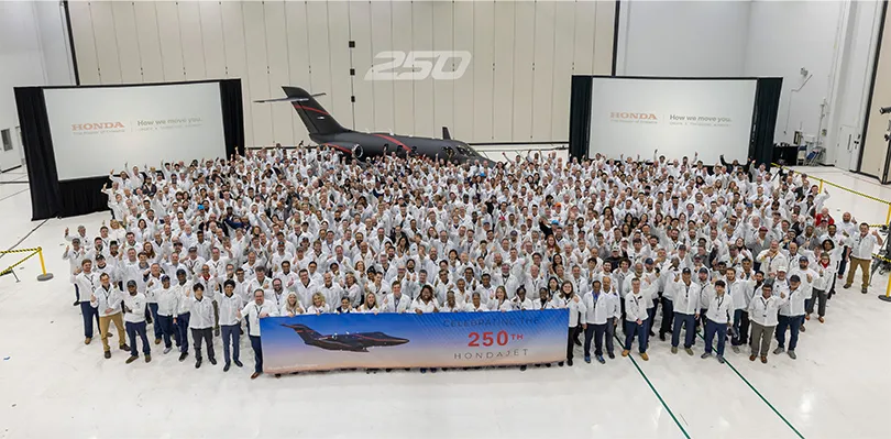 On January 2024, HACI celebrated delivery of its 250th HondaJet