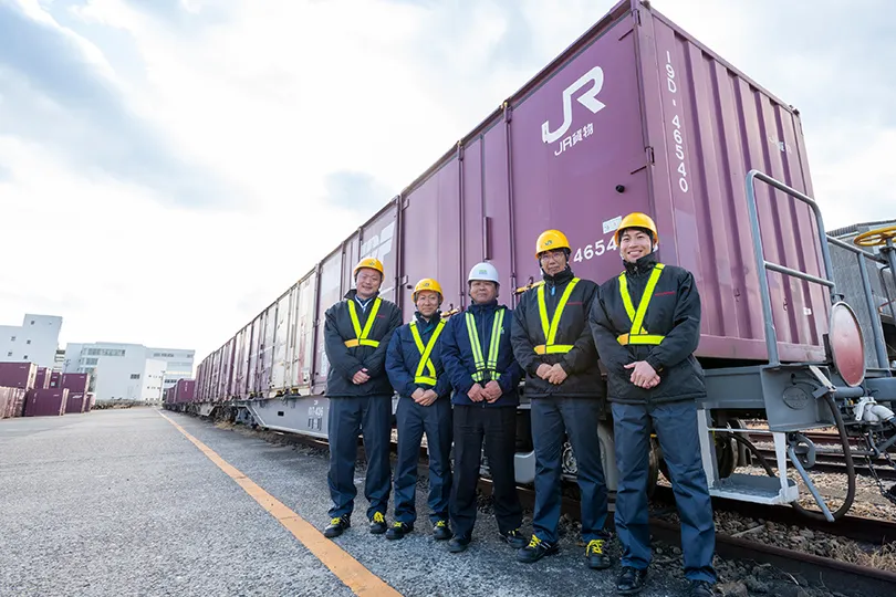 Quality impact test conducted with full cooperation from Nippon Express and JR Freight