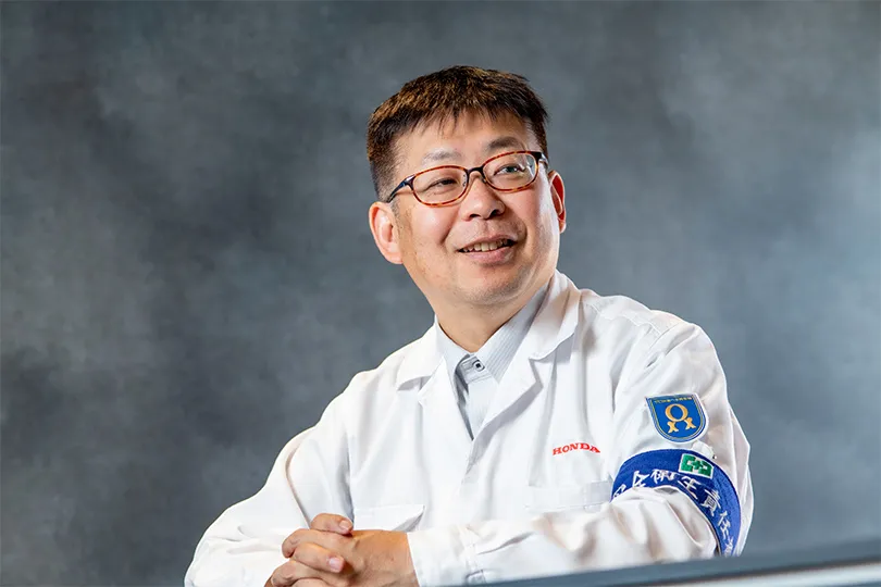 Katsuaki Iwamoto, Manager, Regional Planning Department, Production Planning Division, Motorcycle and Power Products Operations. Stationed in Brazil from 2016 to 2021.