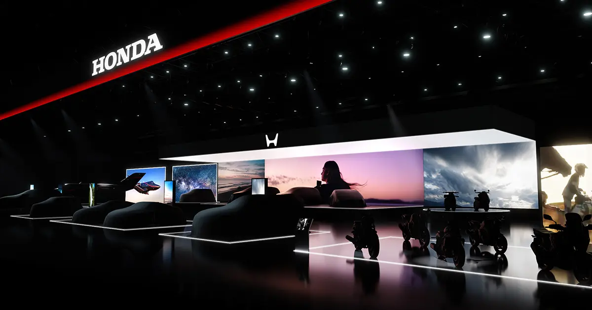 Exhibit: Experimental Rocket for Launch and Landing Test | Honda Japan Mobility Show 2025 Official Site