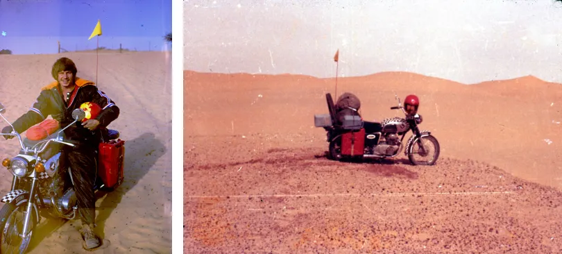 Don Campion on his journey from Nigeria to England