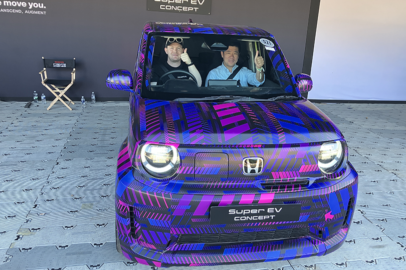 The small, eccentric car was met with a positive response in the UK