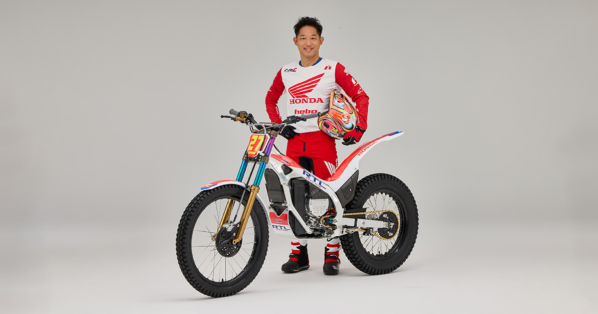 ＜MFJ All Japan Trial Championship＞ Team HRC Competes with RTL ELECTRIC Trial Bike - Former Trial World Champion Takahisa Fujinami as Development Rider -