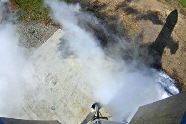 Launch and landing test video 3