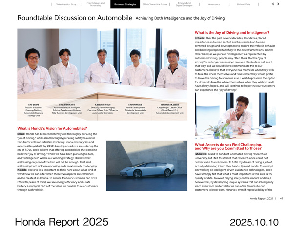 Honda Report 2025