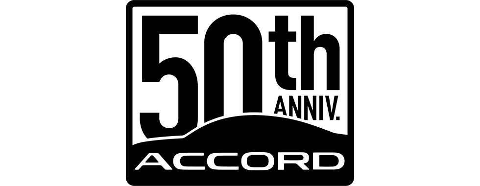 Accord 50th anniversary logo