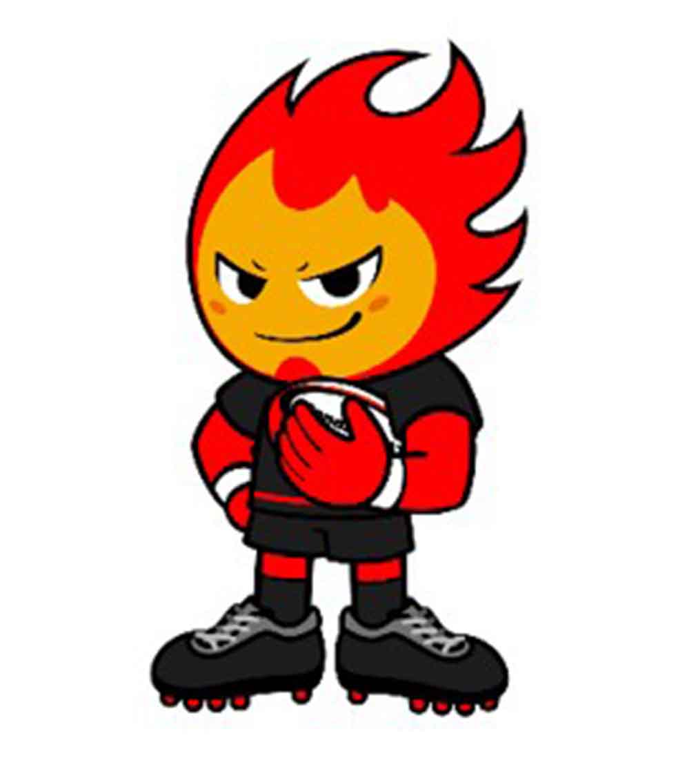Team mascot (HEAT-KUN)
