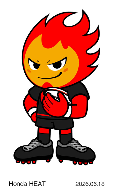 Team mascot (HEAT-KUN)