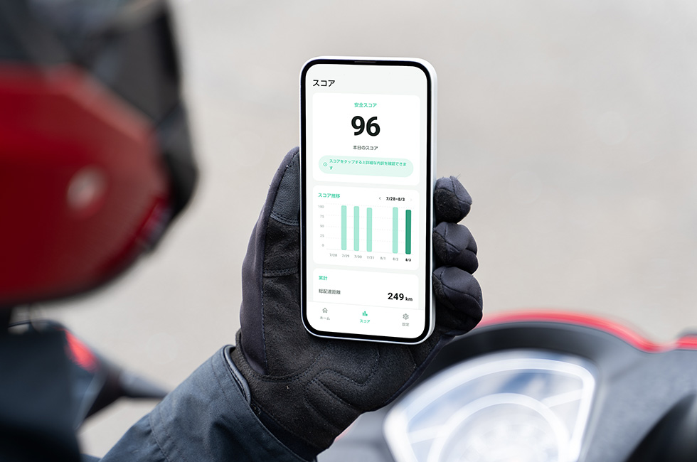  Honda motorcycle safe riding assessment app (Demonstration testing edition)