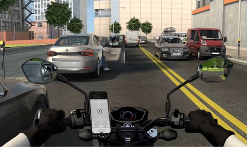 Simulations that recreate high-risk traffic situations