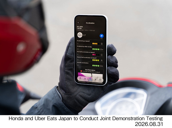 Honda motorcycle safe riding assessment app (Beta version)