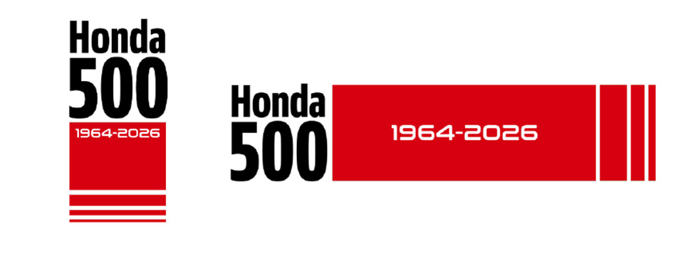 Honda500 commemorative logo