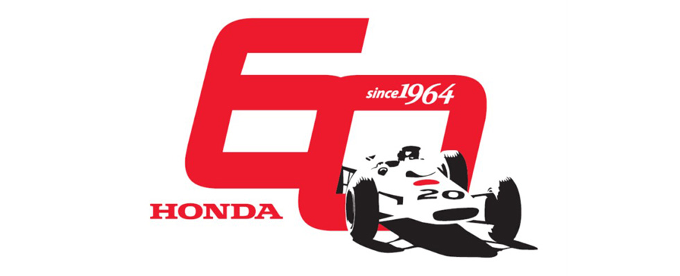 Honda F1 60th anniversary commemorative logo