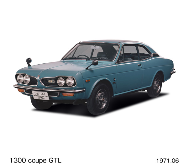 1300 クーペ GTL フロント7:3