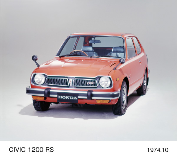 シビック 1200 RS フロント6:4