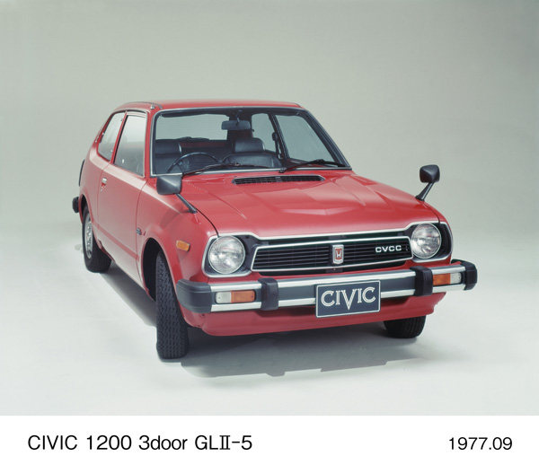 シビック 1200 3ドア GLII-5 フロント6:4