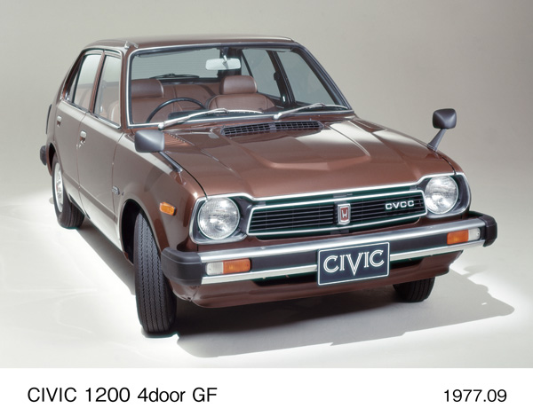 シビック 1200 4ドア GF フロント6:4