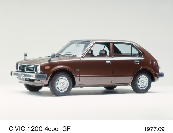 シビック 1200 4ドア GF フロント9:1