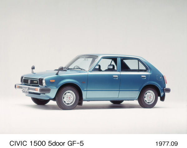 シビック 1500 5ドア GF-5 フロント9:1