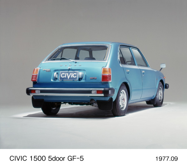 シビック 1500 5ドア GF-5 リア7:3