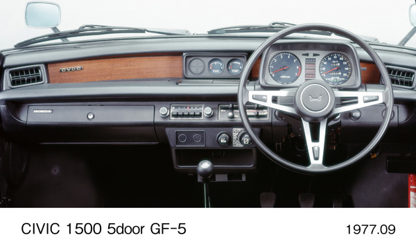 シビック 1500 5ドア GF-5 インパネ