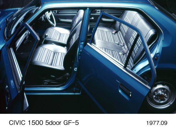 シビック 1500 5ドア GF-5 室内パッケージ
