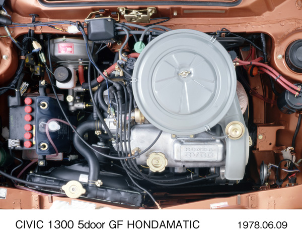 1.3L CVCCエンジン