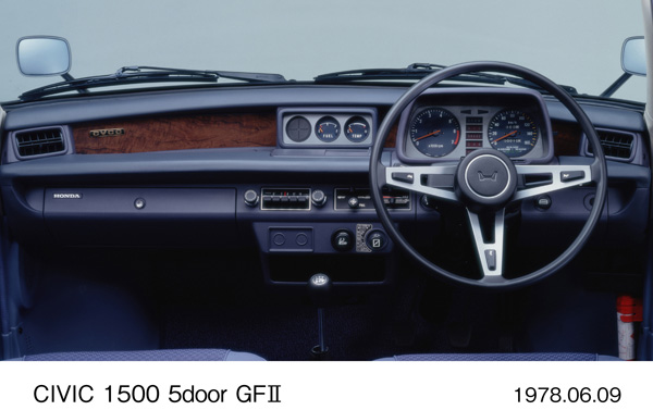 シビック 1500 5ドア GFII インパネ