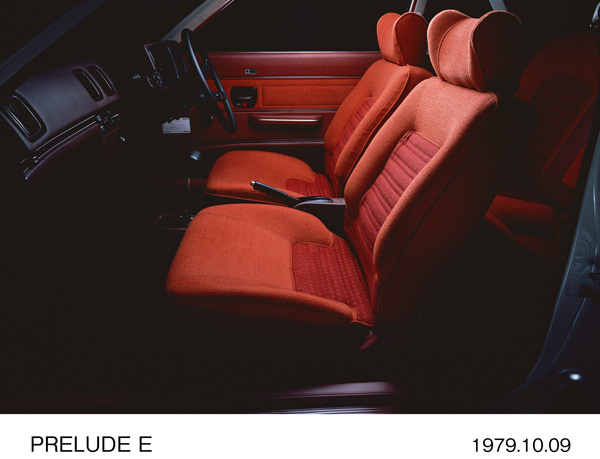 プレリュード E フロントシート