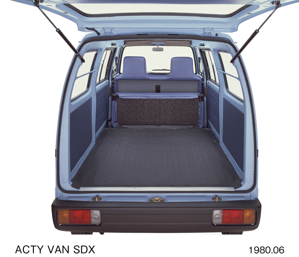 アクティ・バン SDX ラゲッジスペース