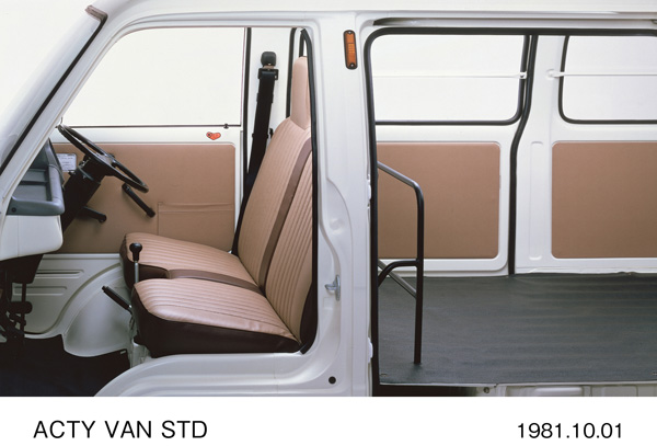 アクティ・バン STD 室内パッケージ