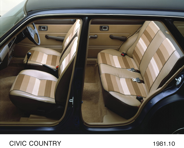 シビックカントリー フロント/リアシート