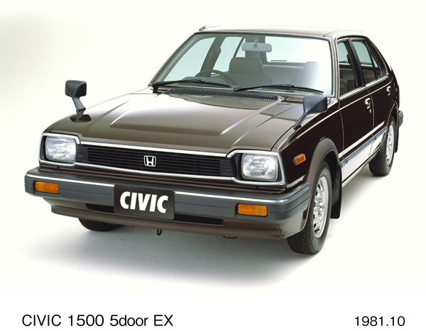 シビック 1500 5ドア・ハッチバック EX フロント6:4