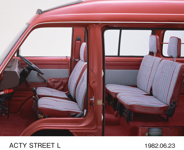 アクティ・ストリート L サンルーフ仕様車 室内パッケージ