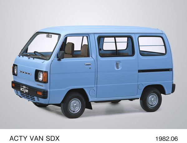 アクティ・バン SDX フロント8:2