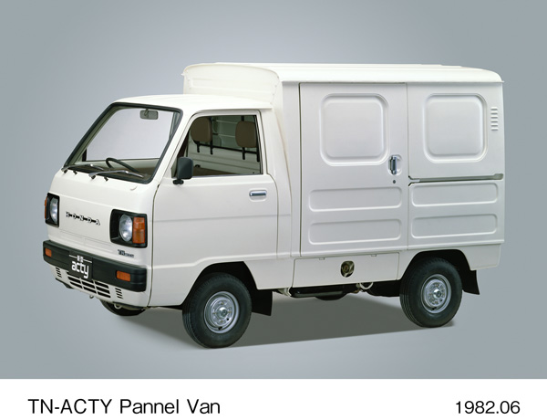 TN アクティ・パネルバン フロント8:2