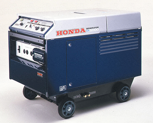 ホンダ発電機シリーズを充実 低騒音、低燃費、耐久性などを追求した高 