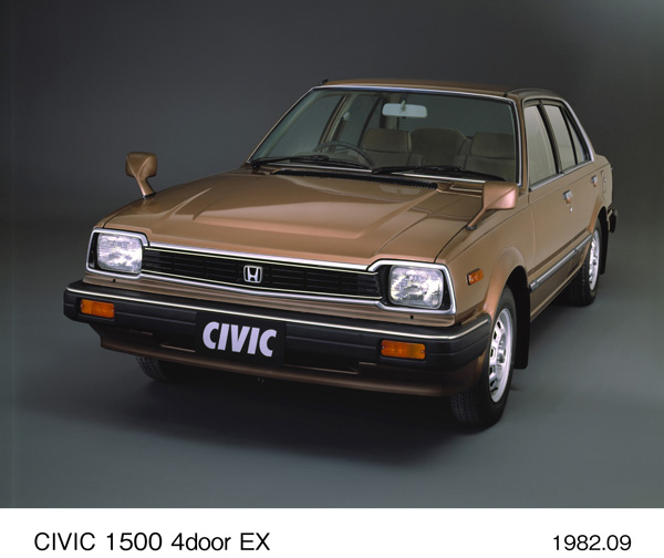 シビック 1500 4ドア・セダン EX フロント6:4