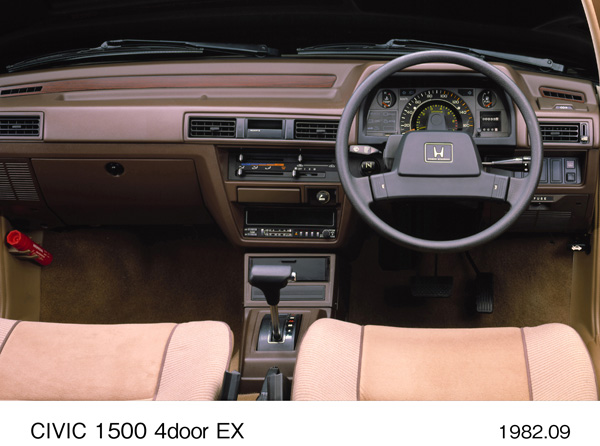 シビック 1500 4ドア・セダン EX インパネ