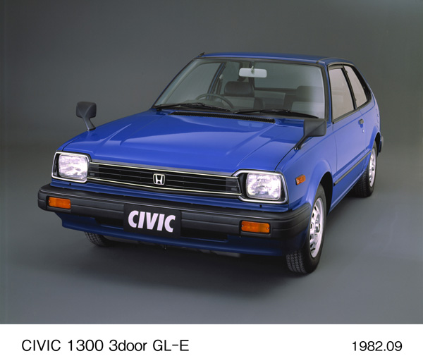 シビック 1300 3ドア・ハッチバック GL-E フロント6:4