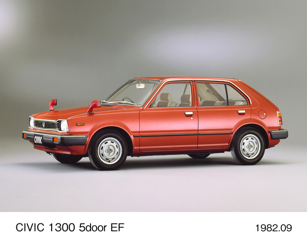 シビック 1300 5ドア・ハッチバック EF フロント9:1